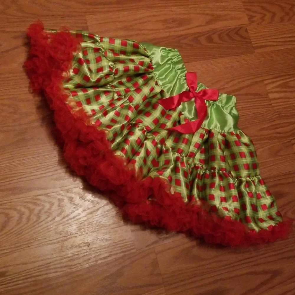 Christmas petticoat‎ size med new
